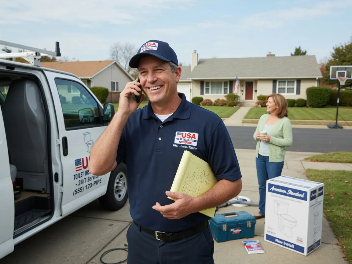 Toilet Installation Pineville, PA FAQs